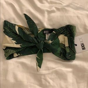 Beach Riot Palm Tie Top